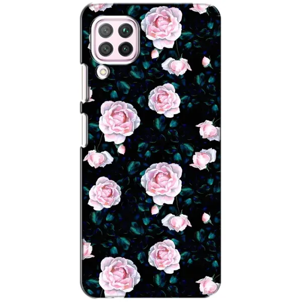 Чехол с рисунком «Чайные розы» для Huawei P40 Lite Чехол с рисунком «Чайные розы» для Huawei P40 Lite