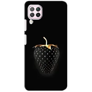 Чохол з зображенням смачної їжі для Huawei P40 Lite (Чорна полуниця)