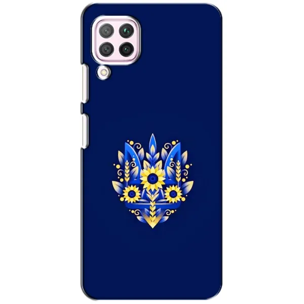 Чехол с рисунком «Цветущий Герб» для Huawei P40 Lite