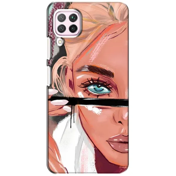 Чехол с рисунком «Девушка и ресницы» для Huawei P40 Lite Чехол с рисунком «Девушка и ресницы» для Huawei P40 Lite