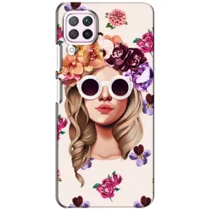 Чехол с картинкой Модные Девчонки Huawei P40 Lite (Девушка в очках)