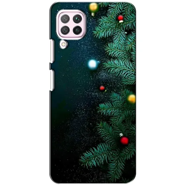 Чехол с рисунком «Елка» для Huawei P40 Lite Чехол с рисунком «Елка» для Huawei P40 Lite