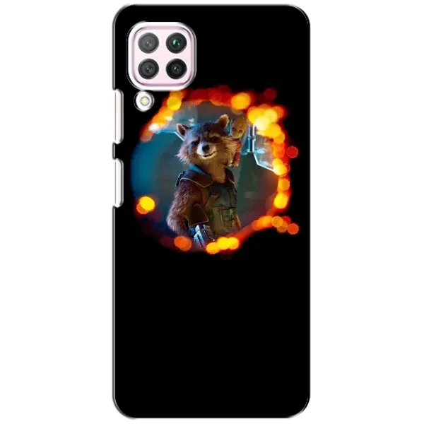 Чехол с рисунком «Енот Ракета» для Huawei P40 Lite Чехол с рисунком «Енот Ракета» для Huawei P40 Lite