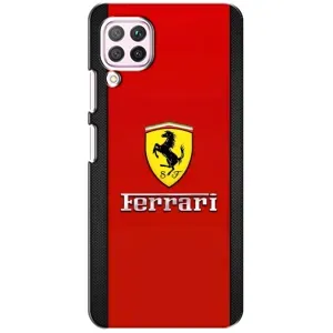 Силіконовий бампер з картинкою машини на Huawei P40 Lite (Ferrari Logo)