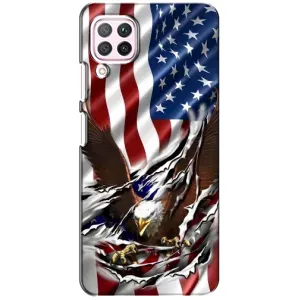 Чехол Флаг USA для Huawei P40 Lite (Флаг USA)