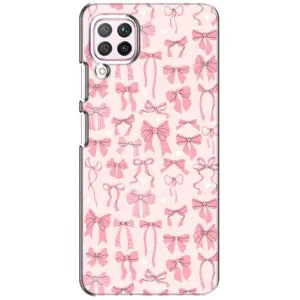 Чохол банти для Huawei P40 Lite (Фон бантики)