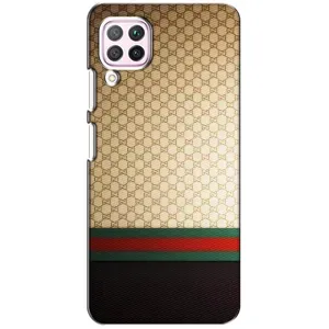 Чехлы Бренд GUCCI для Huawei P40 Lite (Фон Гуччи)