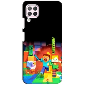 Чохли для Huawei P40 Lite (Персонажі МайнКрафт) (Герой Майнкрафт)