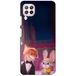 Силиконовый чехол с принтом Зоотрополіс для Huawei P40 Lite (Главные герои)