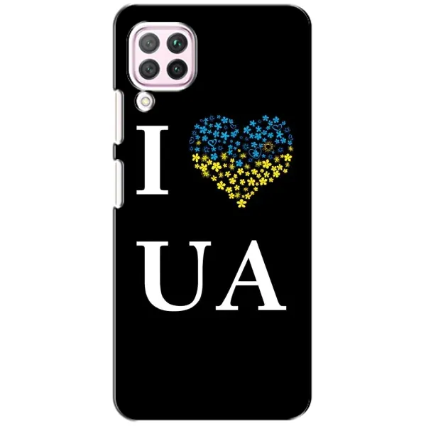 Чехол с рисунком «I Love UA» для Huawei P40 Lite Чехол с рисунком «I Love UA» для Huawei P40 Lite