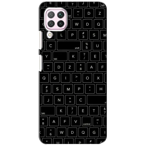 Чехол с рисунком «Клавиатура» для Huawei P40 Lite Чехол с рисунком «Клавиатура» для Huawei P40 Lite