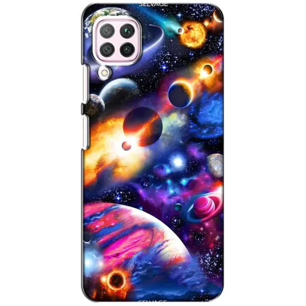 Чехол с рисунком «Космический мир» для Huawei P40 Lite Чехол с рисунком «Космический мир» для Huawei P40 Lite