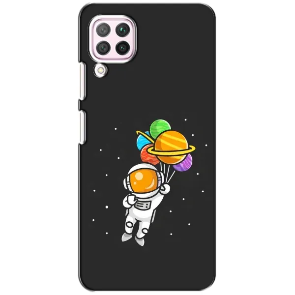 Чехол с рисунком «Космонавт с шариками» для Huawei P40 Lite Чехол с рисунком «Космонавт с шариками» для Huawei P40 Lite