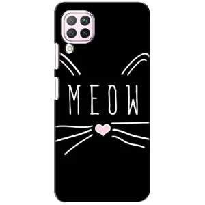 Бампер з зображенням Котиків для Хуавей П40 Лайт (КОТИК MEOW)