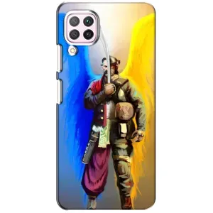 Чехол с картинкой (Патриотический КОЗАК) на Huawei P40 Lite (Козак с крыльями)