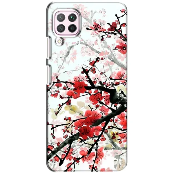Чехол с рисунком «Красивая Сакура» для Huawei P40 Lite Чехол с рисунком «Красивая Сакура» для Huawei P40 Lite