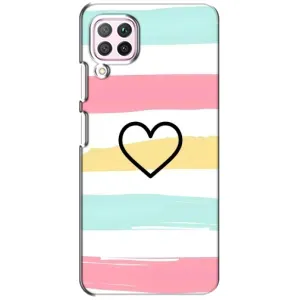 Чехлы с тематикой "Маленькие Сердечки" на Huawei P40 Lite (Красивое сердечко)