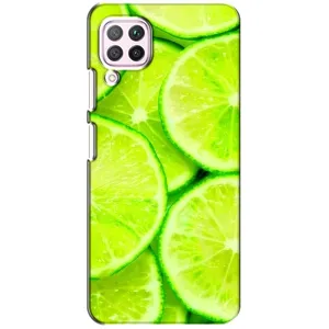 Чохол з зображенням смачної їжі для Huawei P40 Lite (Лайм)