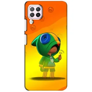 Чехол Бравл Старс для Huawei P40 Lite (LEON в кофте)
