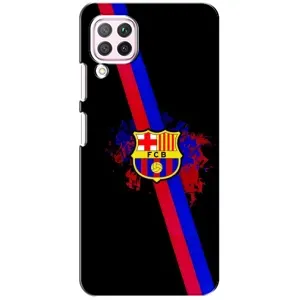 Чехол для Huawei P40 Lite (Барселона) (Лого Барсы)
