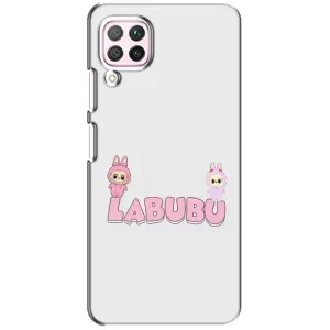 Чехол с принтом Лабубу для Huawei P40 Lite (Логотип Лабубу)
