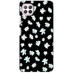 Чехол с ромашками на Huawei P40 Lite (Маленькие ромашки)