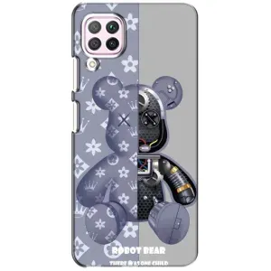 Силиконовый чехол для Huawei P40 Lite (Медведь Louis Vuitton)