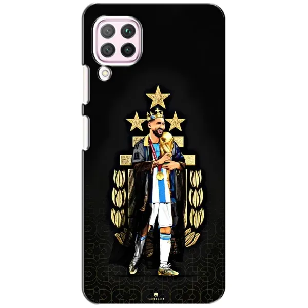 Чехол с рисунком «Месси король» для Huawei P40 Lite Чехол с рисунком «Месси король» для Huawei P40 Lite