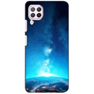 Чехлы КОСМОС для Huawei P40 Lite (Млечный путь)