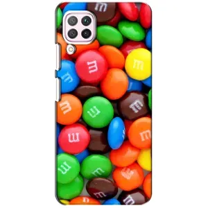 Чохол з зображенням смачної їжі для Huawei P40 Lite (Різнокольорові M&M'S)