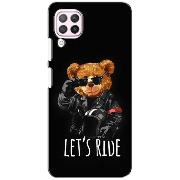 Чехол с рисунком «Модный Мишка» для Huawei P40 Lite Чехол с рисунком «Модный Мишка» для Huawei P40 Lite