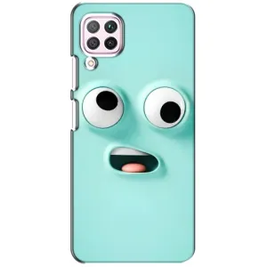 Силиконовые Чехлы (смешные стикеры) для Huawei P40 Lite (Забавное мятное лицо)