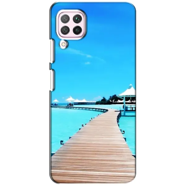 Чехол с рисунком «Набережная» для Huawei P40 Lite Чехол с рисунком «Набережная» для Huawei P40 Lite