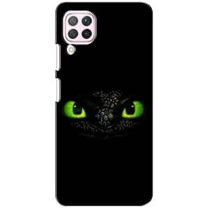 Чехол дракон Беззубик для Huawei P40 Lite (Глаза Беззубика)