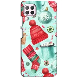 Чехол Санта Клаус для Huawei P40 Lite (Одежда)