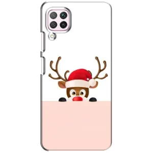 Чехол Санта Клаус для Huawei P40 Lite (Олененок)