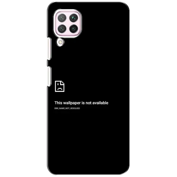 Чехол с рисунком «Ошибка» для Huawei P40 Lite Чехол с рисунком «Ошибка» для Huawei P40 Lite