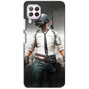 Чохол з картинкою "Герой Pubg" на Huawei P40 Lite (Пабг)