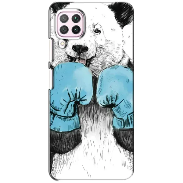 Чехол с рисунком «Панда боксер» для Huawei P40 Lite Чехол с рисунком «Панда боксер» для Huawei P40 Lite