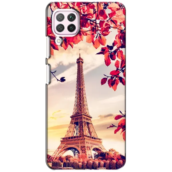 Чехол с рисунком «Paris photo» для Huawei P40 Lite