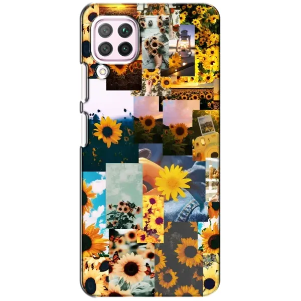 Чехол с рисунком «Подсолнуховый дизайн» для Huawei P40 Lite Чехол с рисунком «Подсолнуховый дизайн» для Huawei P40 Lite