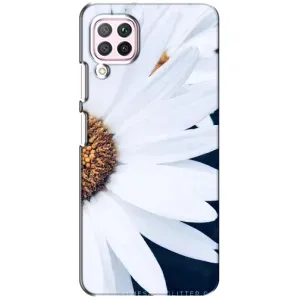 Чехол с ромашками на Huawei P40 Lite (Пол ромашки)