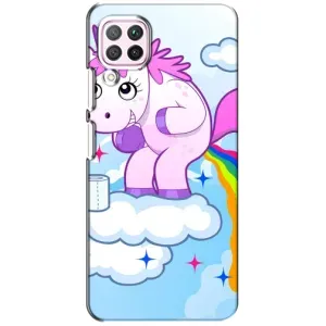 Чехол Unicorn на Huawei P40 Lite (Радуга единорожка)