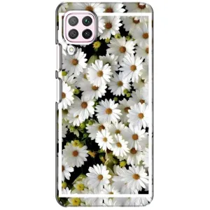 Чехол с ромашками на Huawei P40 Lite (Рамка в ромашках)