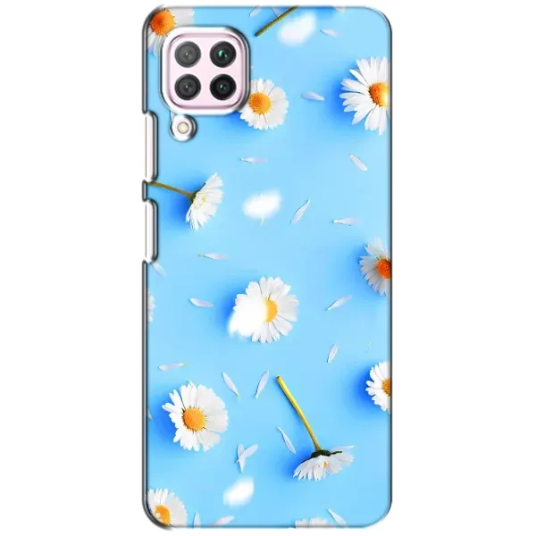Чехол с рисунком «ромашки на голубом» для Huawei P40 Lite
