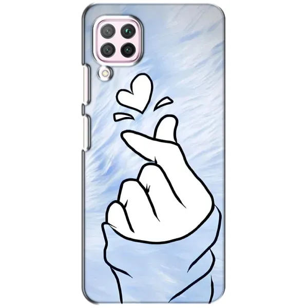 Чехол с рисунком «Сердечка знак» для Huawei P40 Lite Чехол с рисунком «Сердечка знак» для Huawei P40 Lite