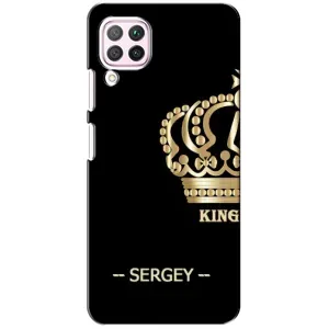 Чехлы с мужскими именами для Huawei P40 Lite (SERGEY)