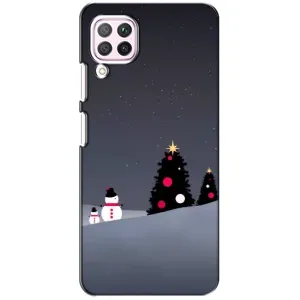 Чехлы на Новый Год Huawei P40 Lite (Снеговички)