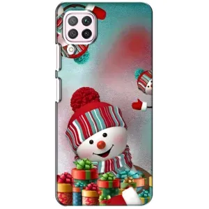 Чехлы на Новый Год Huawei P40 Lite (Снеговик в шапке)