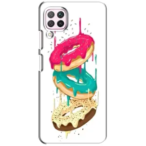 Чохол з зображенням смачної їжі для Huawei P40 Lite (Соковиті пончики)